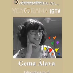 GEMA ALAVA READS FROM HOME in coronavirus times