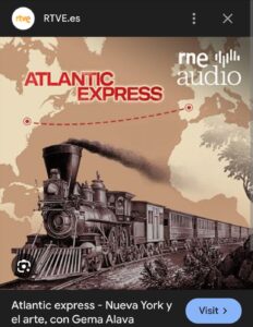 RNE interviews Gema Alava